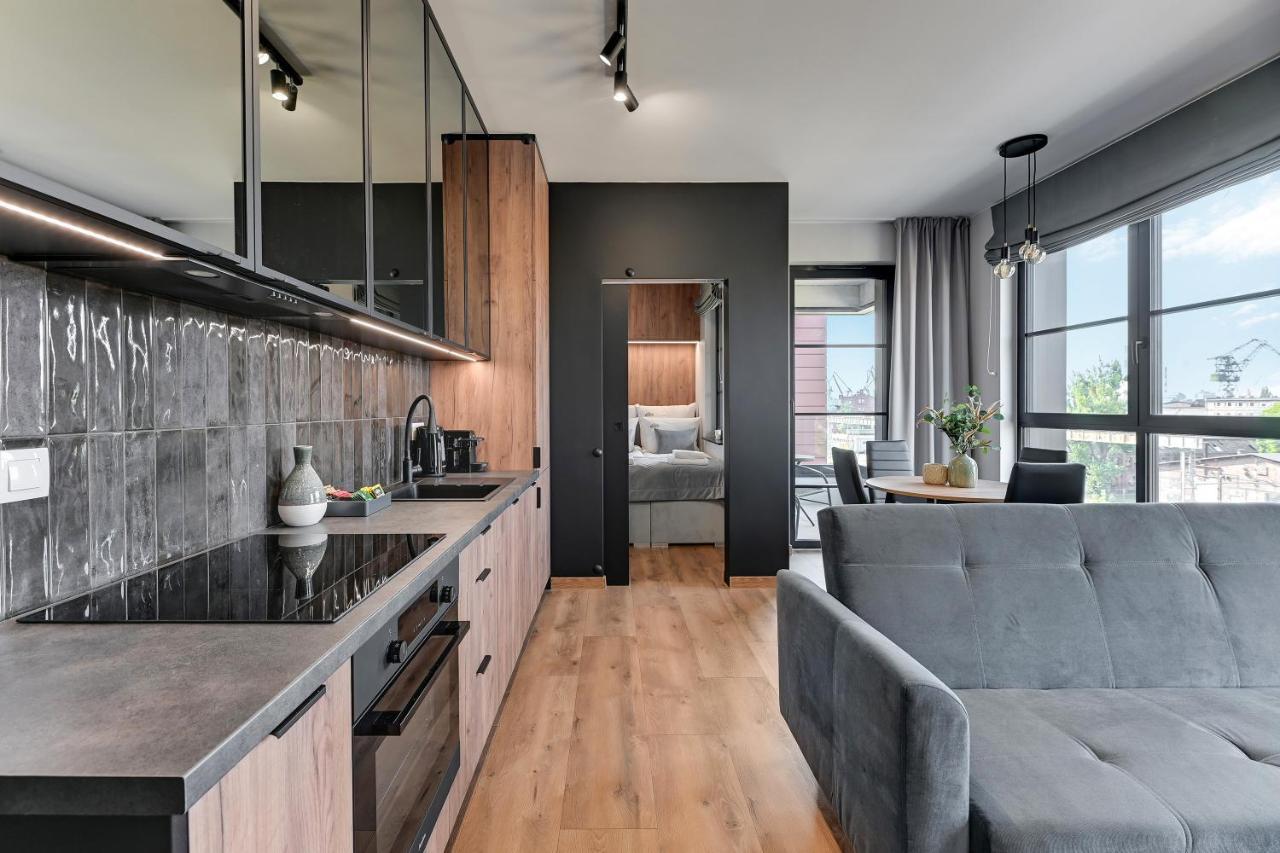 Doki Living & Foodhall By Downtown Apartments Gdańsk Buitenkant foto